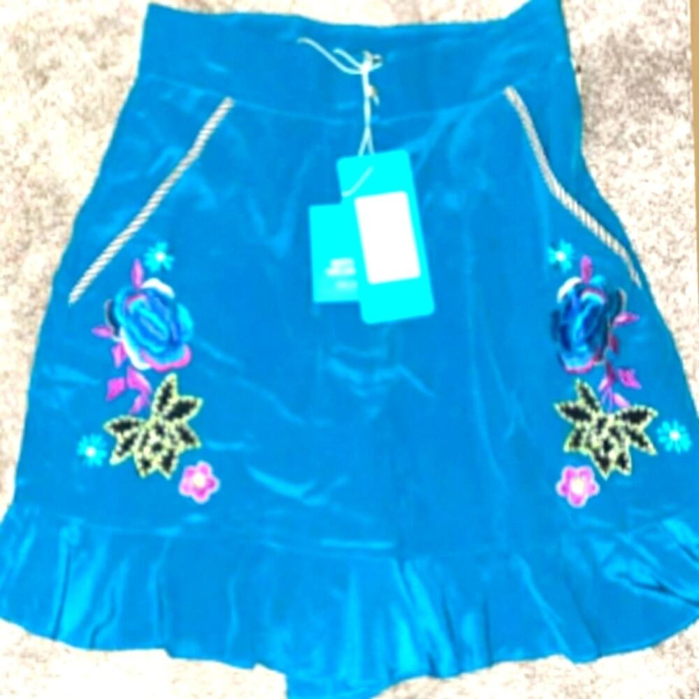 Mathew Williamson Floral Mini Skirt - Picture 4 of 8